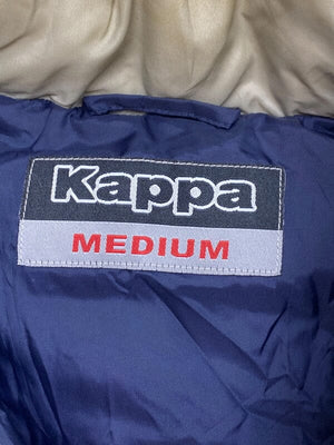 Beige Kappa Puffer Gilet Men's Medium Northern Pole Vintage Wholesale 