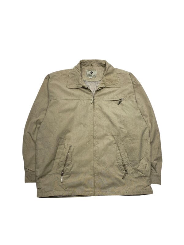 Beige Success Workwear Jacket Men's Medium Northern Pole Vintage Wholesale 