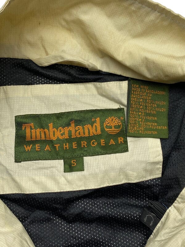 Beige Timberland Gilet Men's Small Northern Pole Vintage Wholesale 