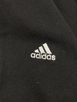 Black Adidas Fleece Jacket Men's Small Northern Pole Vintage Wholesale 