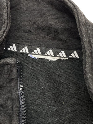 Black Adidas Fleece Jacket Men's Small Northern Pole Vintage Wholesale 