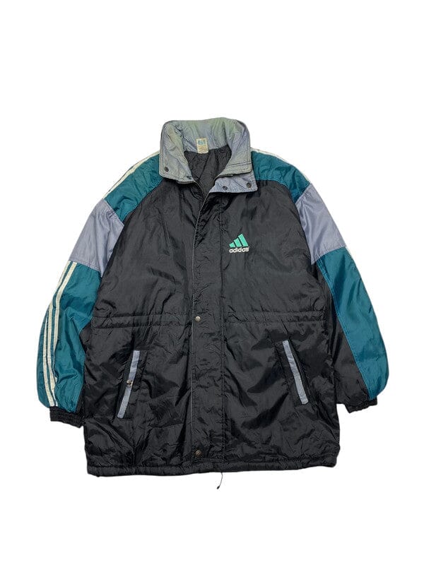 Black Adidas Heavy Jacket Men's XL Northern Pole Vintage Wholesale 