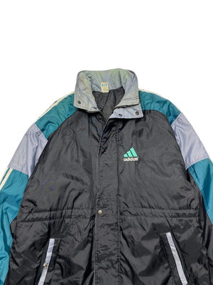 Black Adidas Heavy Jacket Men's XL Northern Pole Vintage Wholesale 