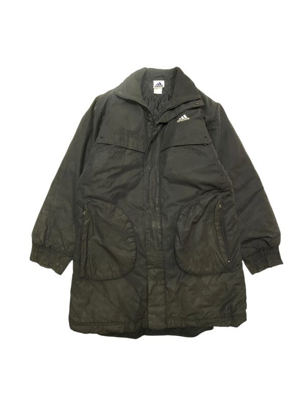 Black Adidas Parka Men's Large Northern Pole Vintage Wholesale 