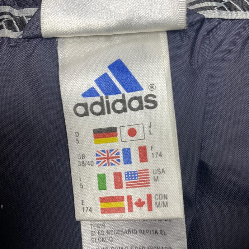 Black Adidas Puffer Jacket Men's Medium Northern Pole Vintage Wholesale 