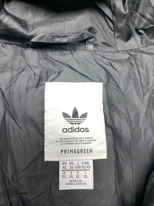 Black Adidas Puffer Jacket Men's XL Northern Pole Vintage Wholesale 