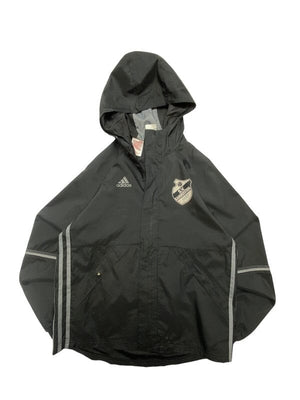 Black Adidas Windbreaker Youth's Large Northern Pole Vintage Wholesale 