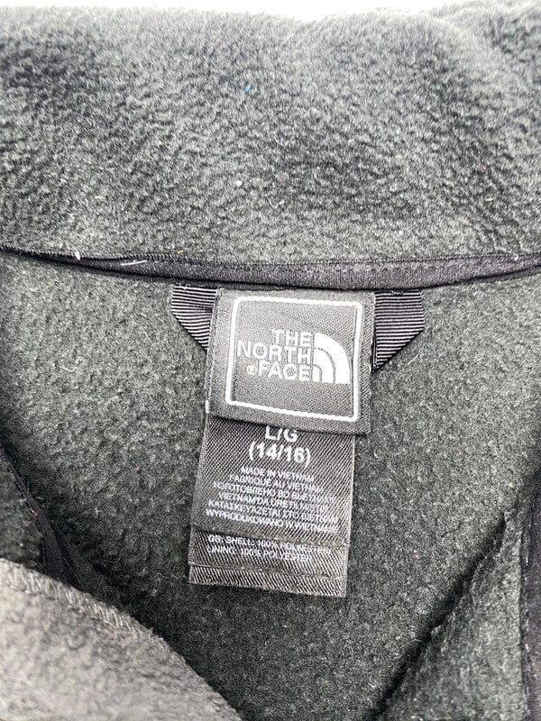 Black and Grey North Face Girl's Large Northern Pole Vintage Wholesale 