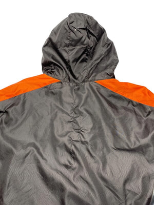 Black and Orange NFL Windbreaker Men's XL Northern Pole Vintage Wholesale 