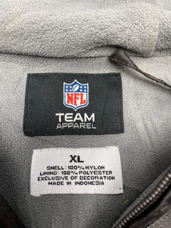 Black and Orange NFL Windbreaker Men's XL Northern Pole Vintage Wholesale 