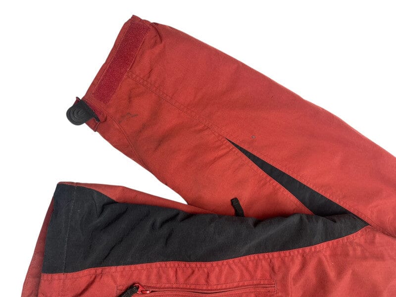 Black and Red Columbia Raincoat Men's XL Northern Pole Vintage Wholesale 