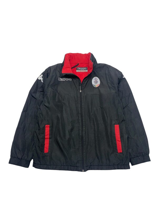 Black and Red Kappa Jacket Men's Large Northern Pole Vintage Wholesale 