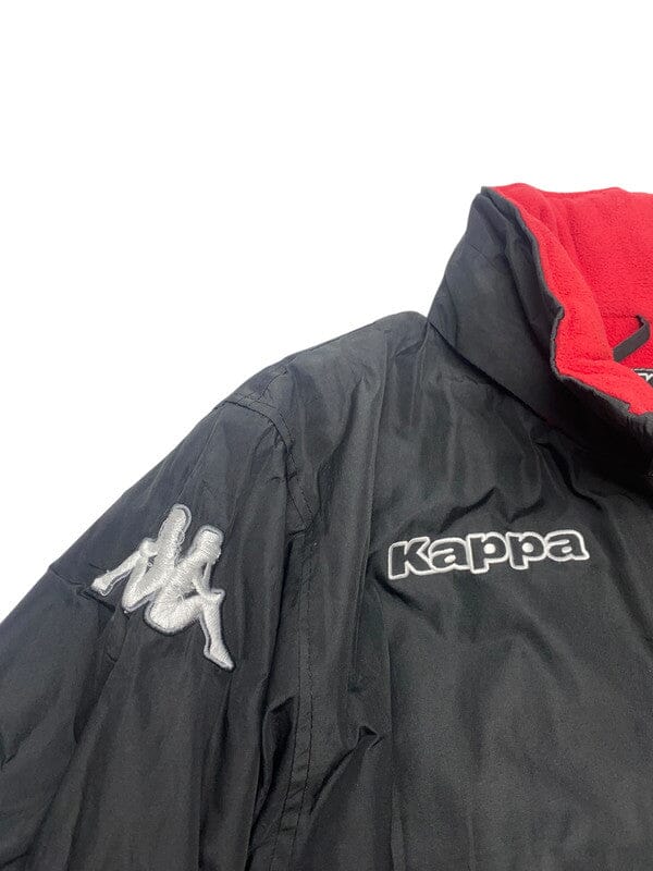 Black and Red Kappa Jacket Men's Large Northern Pole Vintage Wholesale 