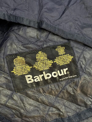 Black Barbour Quilted Jacket Men's Large Northern Pole Vintage Wholesale 