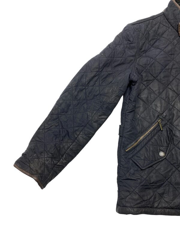 Black Barbour Quilted Jacket Men's XL Northern Pole Vintage Wholesale 