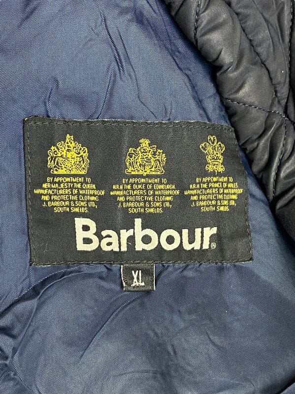 Black Barbour Quilted Jacket Men's XL Northern Pole Vintage Wholesale 