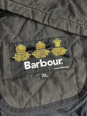 Black Barbour Quilted Jacket Men's XL Northern Pole Vintage Wholesale 