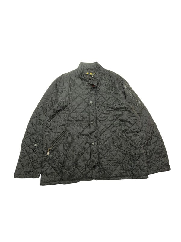 Black Barbour Quilted Jacket Men's XXL Northern Pole Vintage Wholesale 