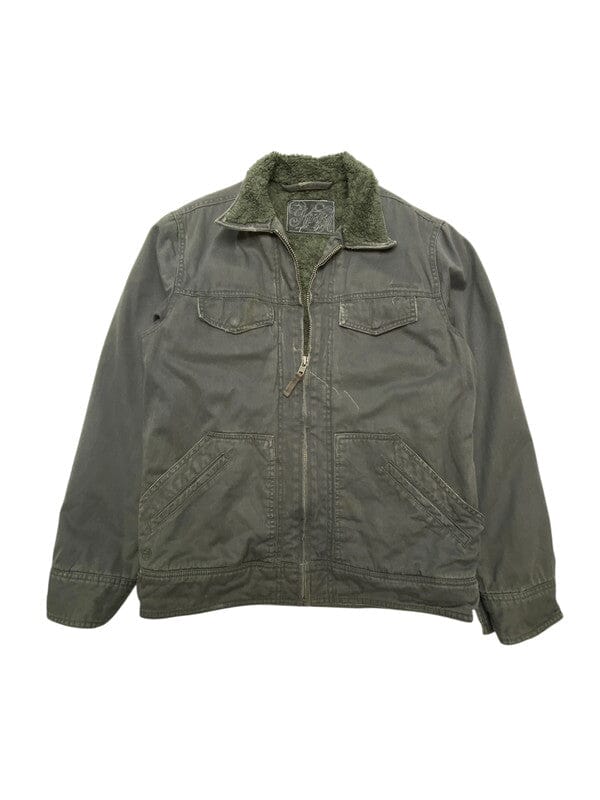 Black Bomber Jacket Men's Small Northern Pole Vintage Wholesale 