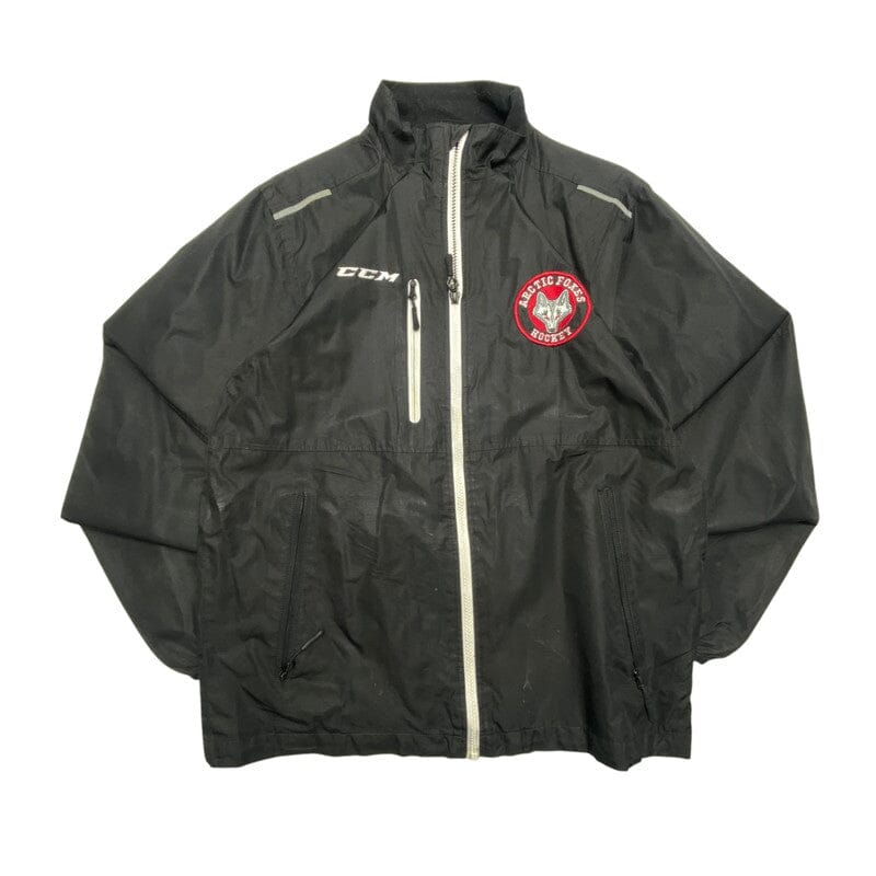 Black CCM Windbreaker Men's Small Northern Pole Vintage Wholesale 