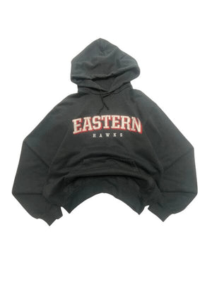 Black Champion Embroidery Hoodie Men's Small Northern Pole Vintage Wholesale 