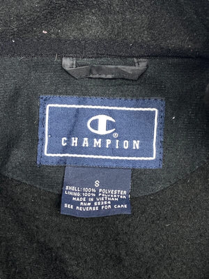 Black Champion Fleece Jacket Men's Small Northern Pole Vintage Wholesale 