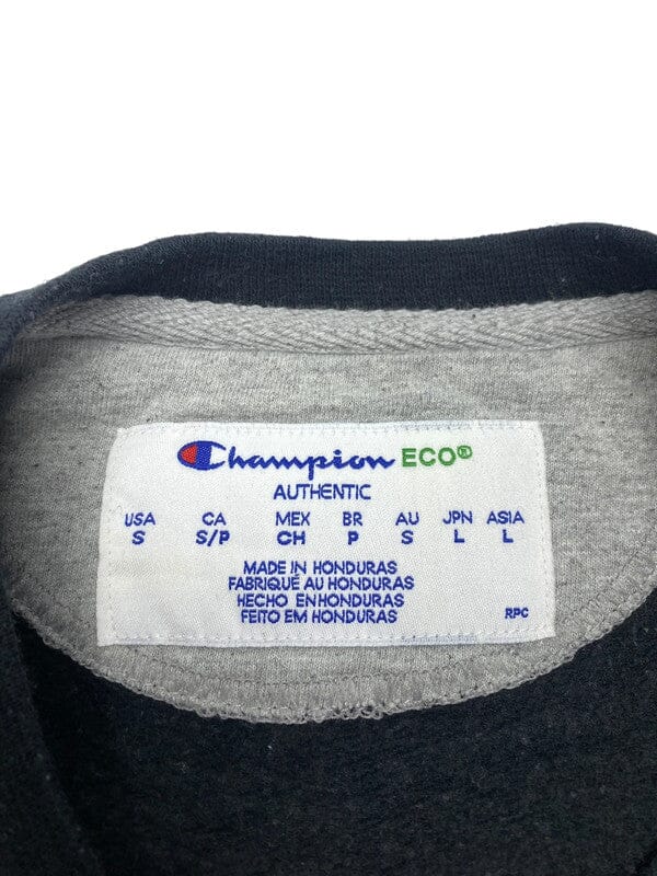 Black Champion Sweatshirt Women's Small Northern Pole Vintage Wholesale 