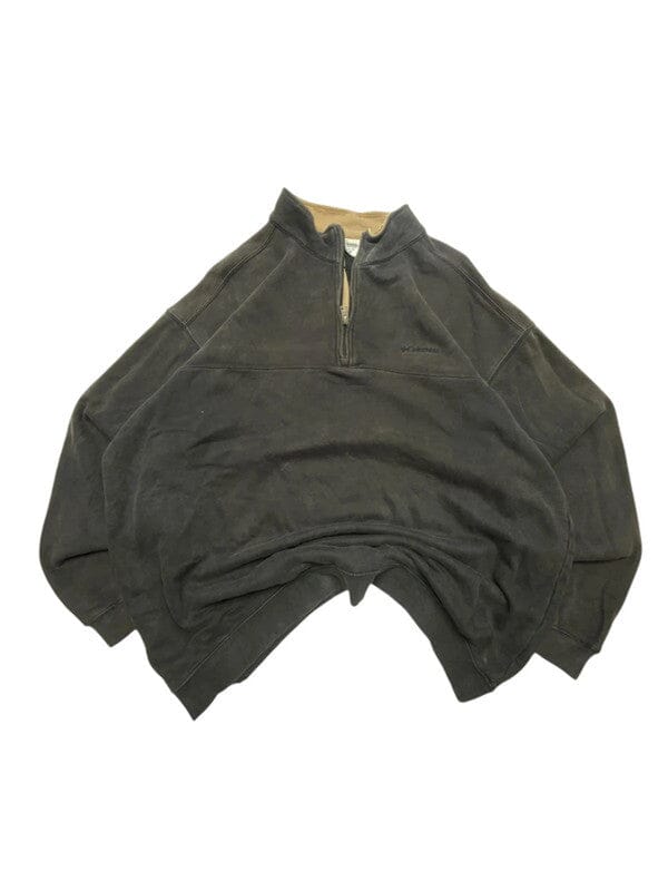 Black Columbia Half-zip Fleece Men's XL Northern Pole Vintage Wholesale 