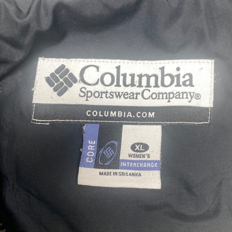 Black Columbia Quilted Jacket Women's XL Northern Pole Vintage Wholesale 