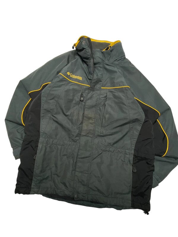 Black Columbia Windbreaker Men's M Northern Pole Vintage Wholesale 