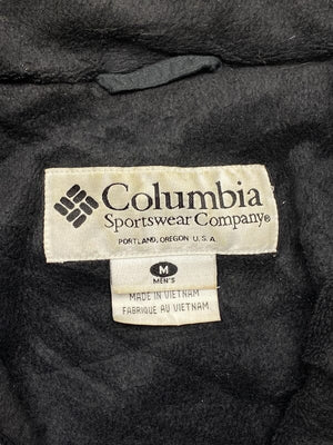 Black Columbia Windbreaker Men's M Northern Pole Vintage Wholesale 