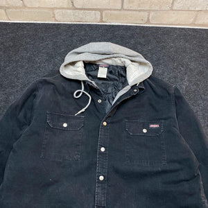 Black Dickies Work Jacket Men's XXL Northern Pole Vintage Wholesale 