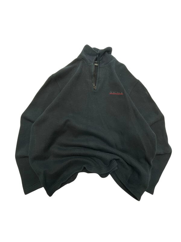 Black DKNY Half-zip Sweater Men's Small Northern Pole Vintage Wholesale 