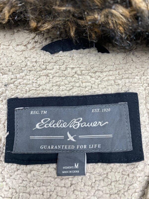 Black Eddie Bauer Jacket Women's Medium Northern Pole Vintage Wholesale 