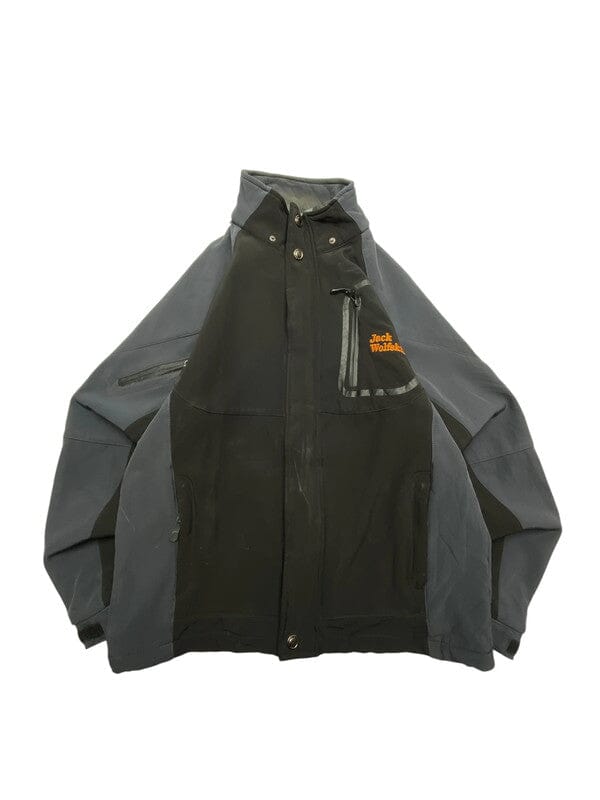 Black Fashion Top Windbreaker Men's Large Northern Pole Vintage Wholesale 