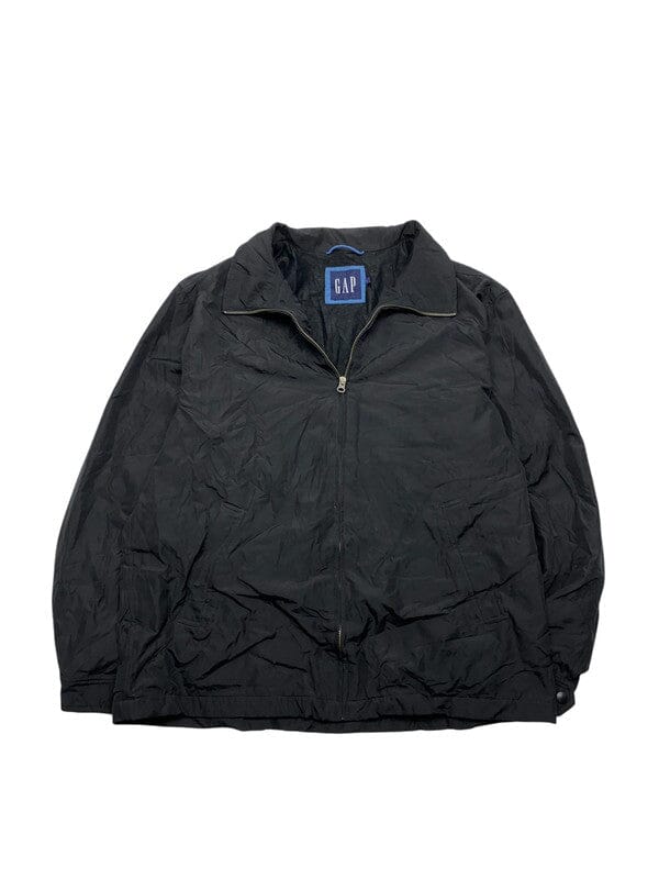 Black GAP Windbreaker Men's Large Northern Pole Vintage Wholesale 