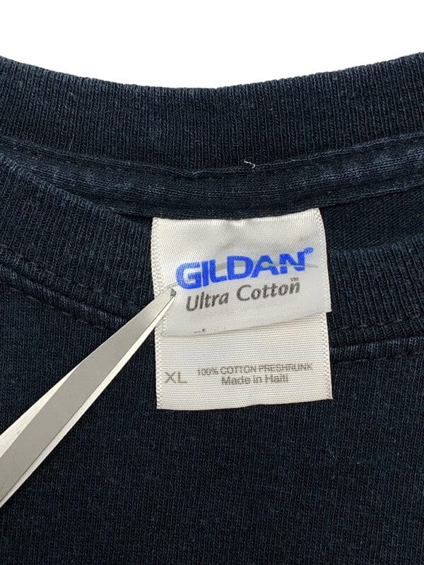 Black Gildan Print T-shirt Men's XL Northern Pole Vintage Wholesale 