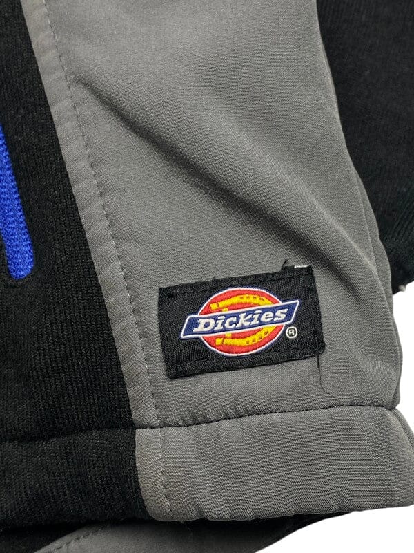 Black-Grey Dickies Fleece Jacket Men's Small Northern Pole Vintage Wholesale 