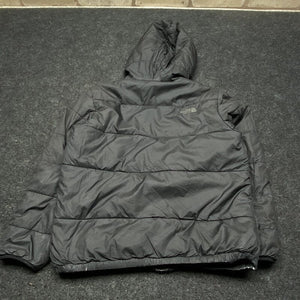 Black-Grey The North Face Reverse Puffer Jacket Men's Small Northern Pole Vintage Wholesale 