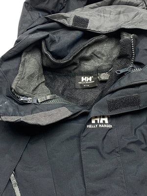 Black Helly Hansen 3-in-1 Jacket Men's Medium Northern Pole Vintage Wholesale 