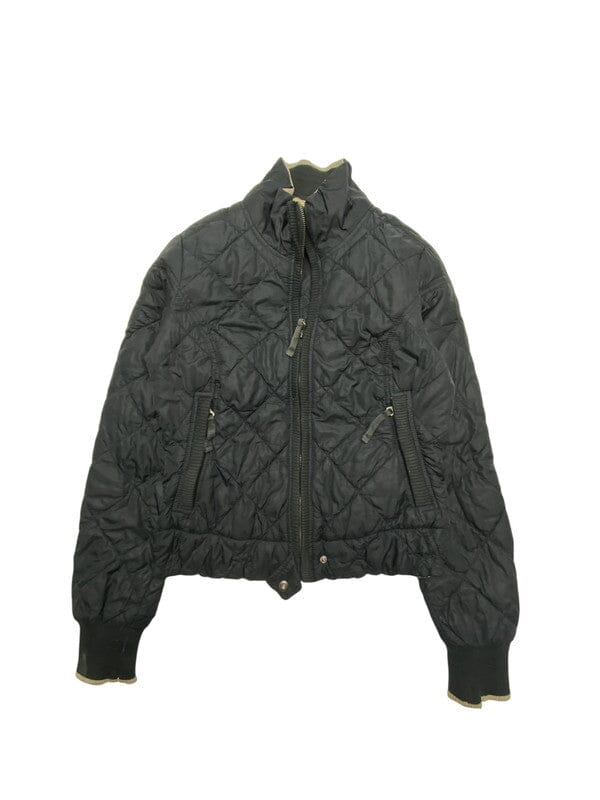 Black Hilfiger Denim Quilted Jacket Women's Medium Northern Pole Vintage Wholesale 