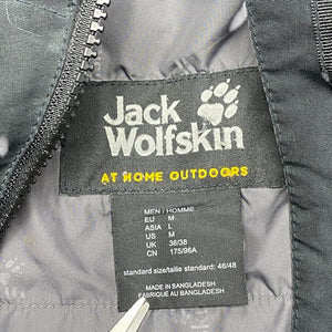 Black Jack Wolfskin Windbreaker Men's Medium Northern Pole Vintage Wholesale 