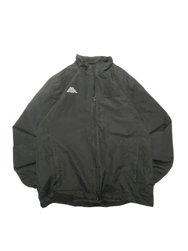 Black Kappa Padded jacket Men's Medium Northern Pole Vintage Wholesale 