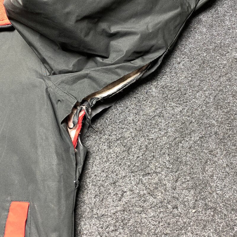 Black Kappa Windbreaker Youth's 14yrs Northern Pole Vintage Wholesale 