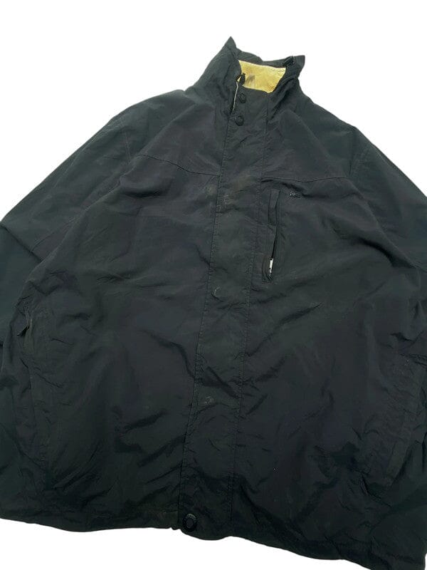 Black Lacoste Windbreaker Men's XL Northern Pole Vintage Wholesale 