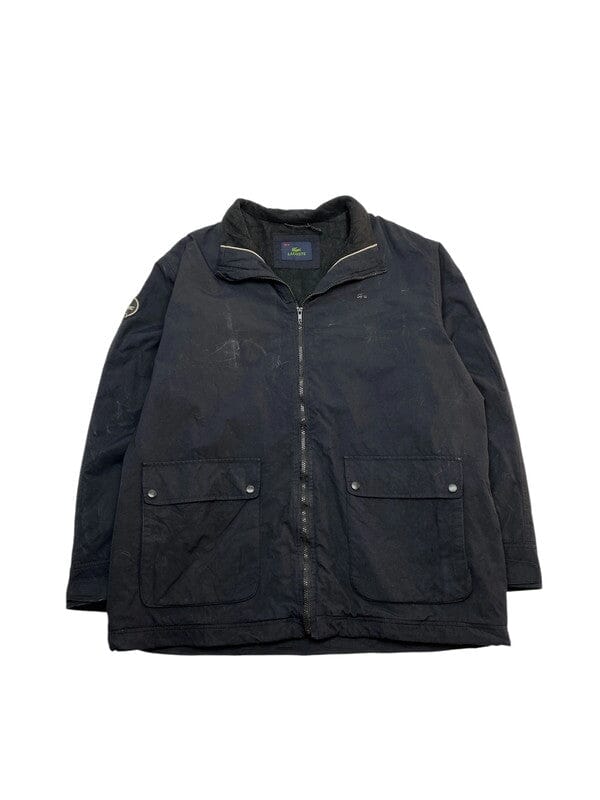 Black Lacoste Workwear Jacket Men's XL Northern Pole Vintage Wholesale 