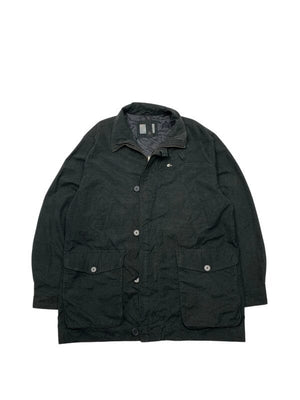 Black Lacoste Workwear Jacket Men's XXL Northern Pole Vintage Wholesale 