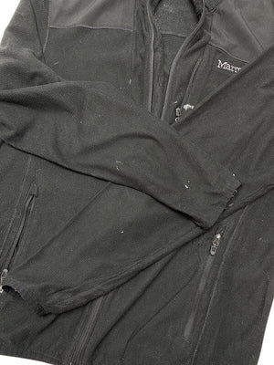 Black Marmot Fleece Jacket Men's Small Northern Pole Vintage Wholesale 