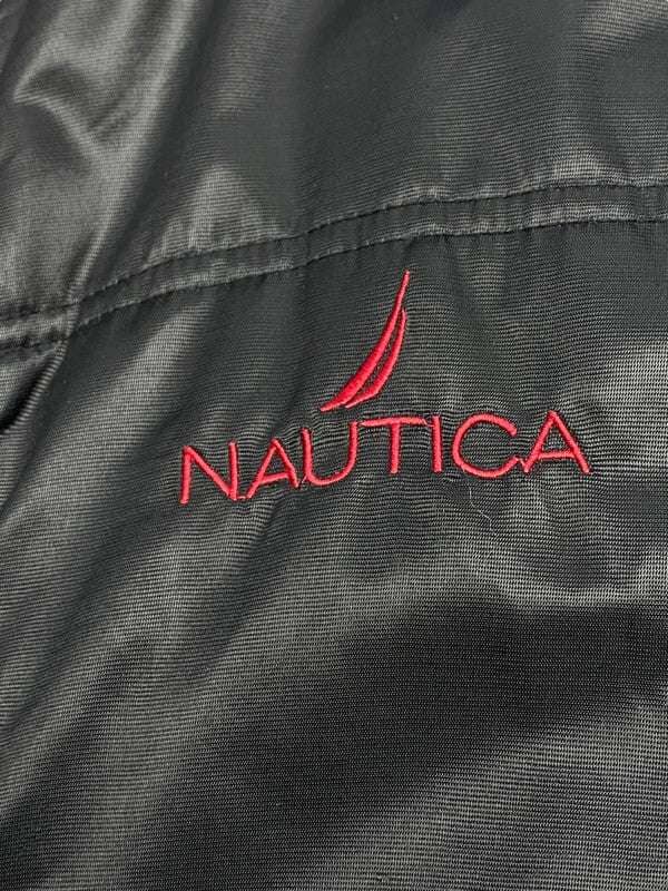 Black Nautica Puffer Jacket Men's XL Northern Pole Vintage Wholesale 