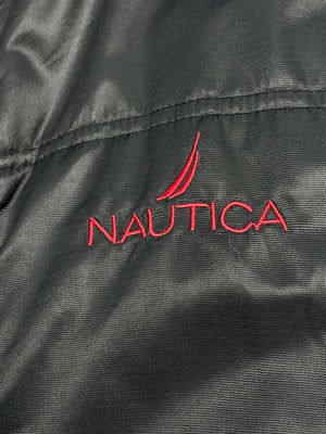 Black Nautica Puffer Jacket Men's XL Northern Pole Vintage Wholesale 
